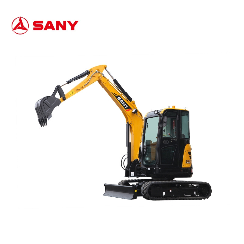 SANY SY35U Mini Excavator Hole Digger Household Forestry Excavator Farm Diggers for sale