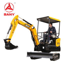 SANY SY16C 1.6 tons Construction Digger New Product Mini Excavator Trench Digger