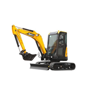 SANY SY35U 4ton Mini diesel crawler excavator with CE certification Post Hole Digger New Parts Price List