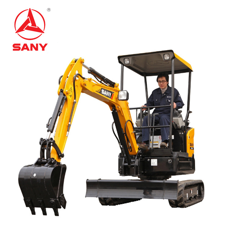 SANY SY16C 1.6 tons Construction Digger New Product Mini Excavator Trench Digger