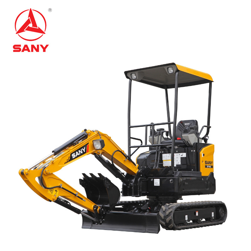 SANY SY18C 1.8t Mini Excavator 0.04m3 Bucket Digging Hole Machine