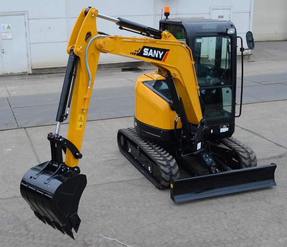 SANY SY35U 3.5ton Chinese Good Selling Walk Behind Mini Crawler Hydraulic Excavator Bagger Machine