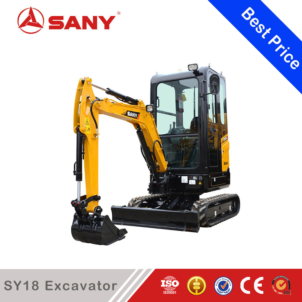 SANY SY18C 1.8 ton Mini Excavator Earth Mover for sale