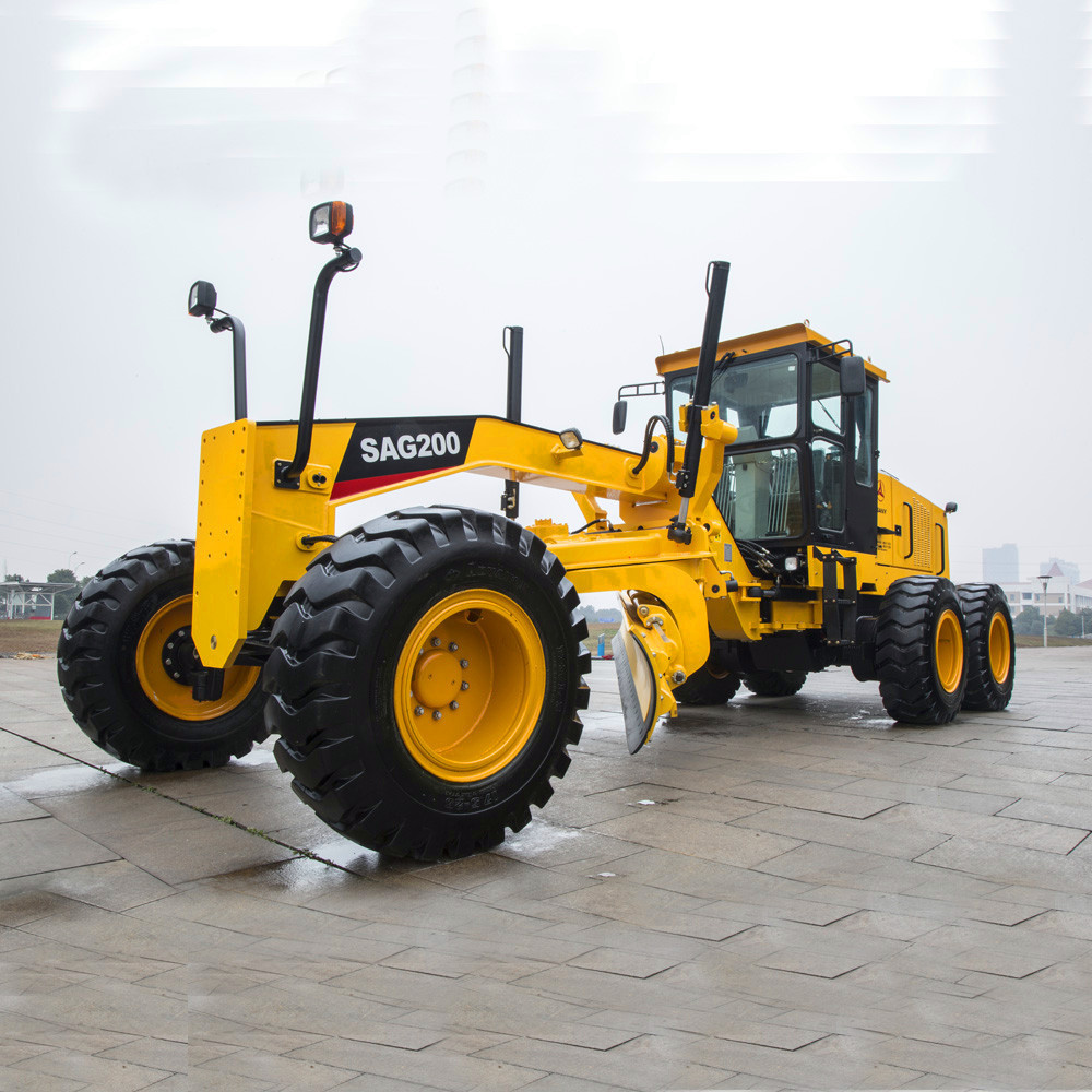 brand NEW 120h Road grader motor Sany SAG200C-8  Small mini Motor Grader for Sale 100h tractor machine  made in China