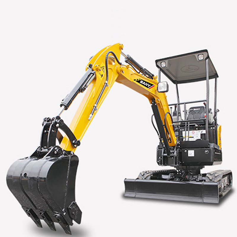 SANY SY16C 1.6t Small Mini Hydraulic Crawler Excavator for Home and Garden Use