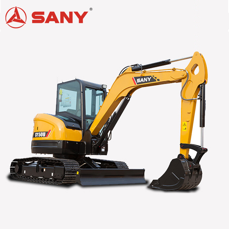 Sany Construction Landscaping Farming 1 Ton Mini Excavator Rubber Tracks 5 Ton Digger Sy16C Sy18C Sy35U Sy50U