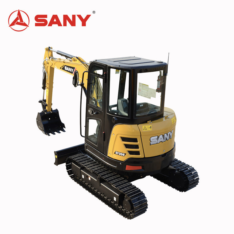 SANY SY35U 3.5t Small  Mini Excavator with CE Certification of Digger Machine for Garden Use