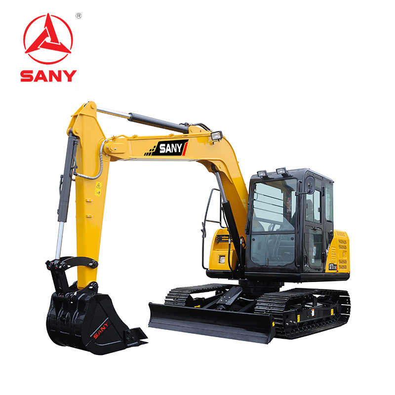 SANY SY75 7.5T Small Hydraulic Crawler Excavator Mini Trench Digger for Sale