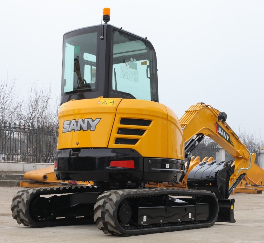 SANY SY35U 3.5 ton excavator small mini 0.12m3 digging hole machine