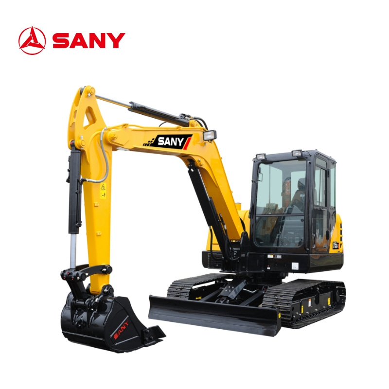 Sany Sy55 Excavator 5.5 Ton Mini Digger Hydraulic Excavators Tree Planting Digging Machines Hole Digger