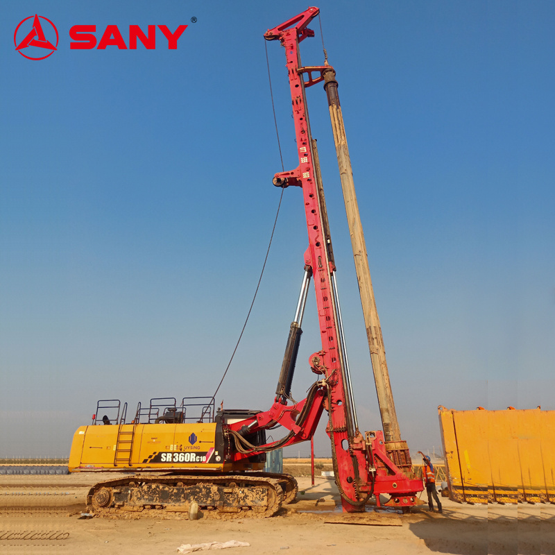 SANY manufacturer piling rigs SR215-C10 SR235S truck mounted water well mud rotary drill rig