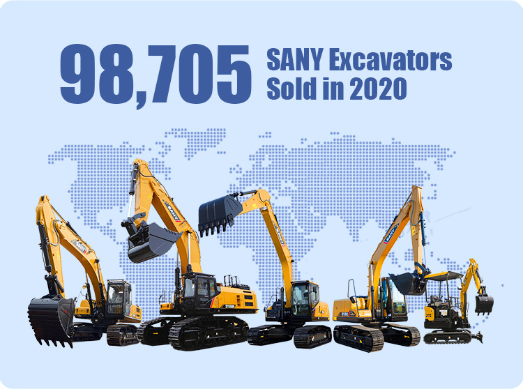 SANY SY26U 2.5 ton Crawler Excavator Mini Digger Crawler Digger Chinese Machine Mini Excavator