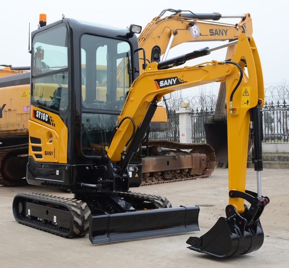 Sany SY16c 1.8ton Farms New Design Mini Excavator Mini Digger