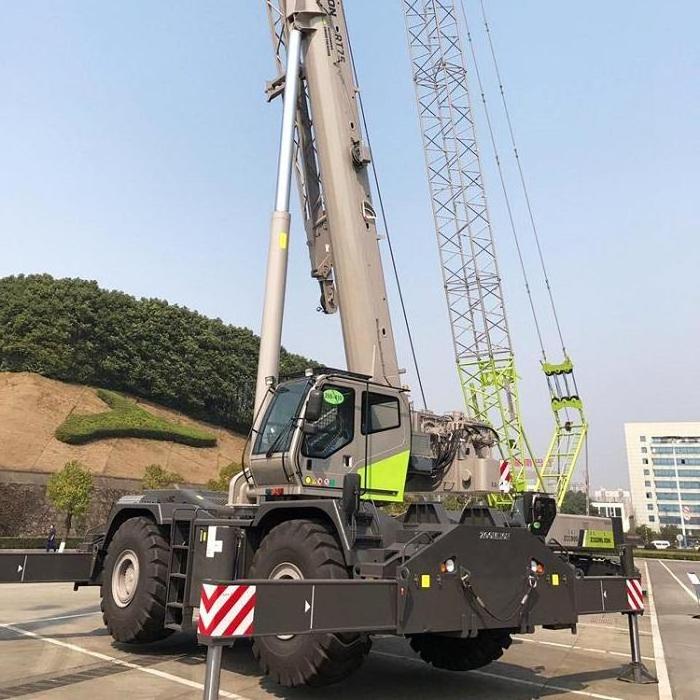 Best Rated All Special Models Zoomlion 110 Ton Lifting Mobile Rough Terrain Crane Truck Crane ZRT1100D533