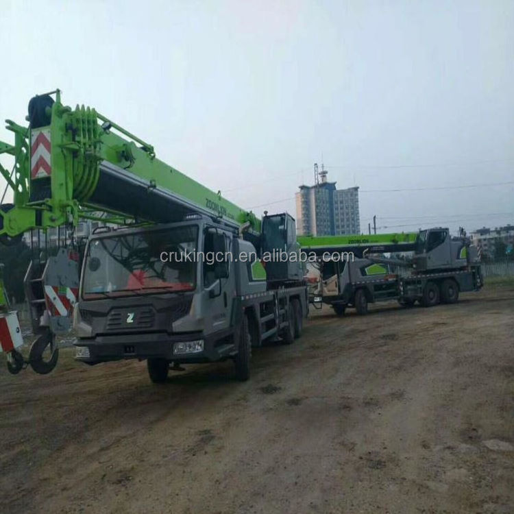 High Working Accuracy Zoomlion 110 Ton Lifting Mobile Rough Terrain Crane Truck Crane ZRT1100D533