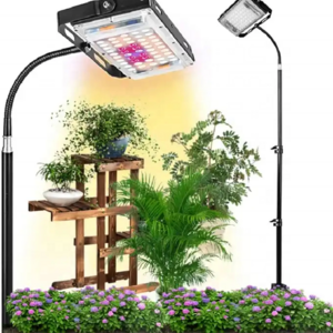 150W LED Plant Growth Light Bracket AC110V/AC220V Input Voltage Excellent for Seedling Cultivation Flowering and Fruiting