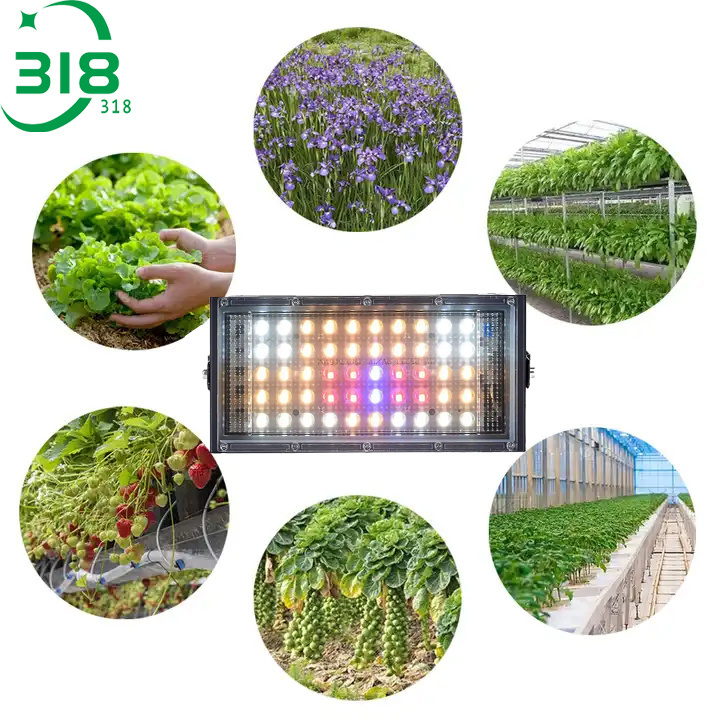 150W LED Plant Growth Light Bracket AC110V/AC220V Input Voltage Excellent for Seedling Cultivation Flowering and Fruiting