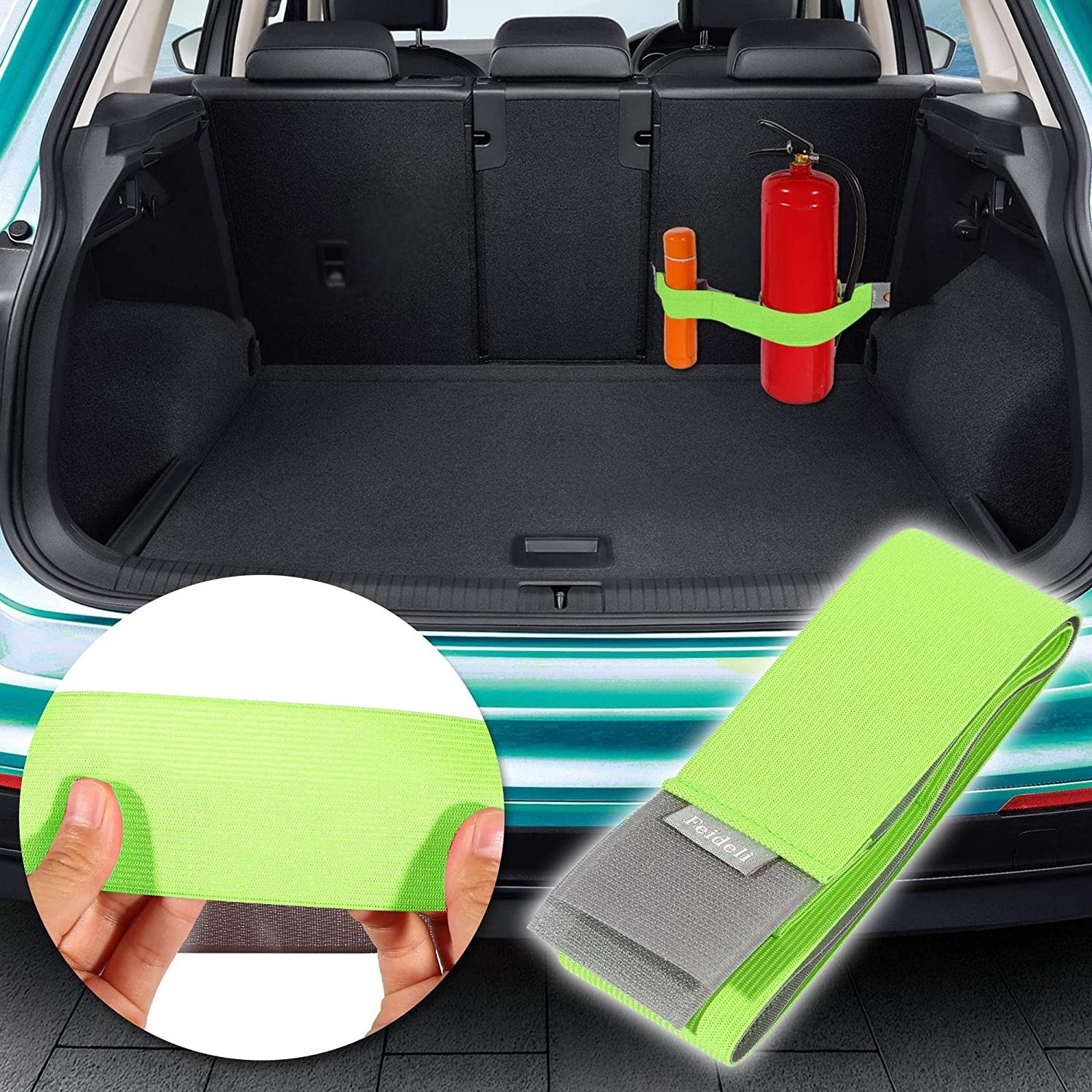 Car trunk organizer straps organizer belt universal bandage  belt belt for SUV truck RV minivan 600x50mm