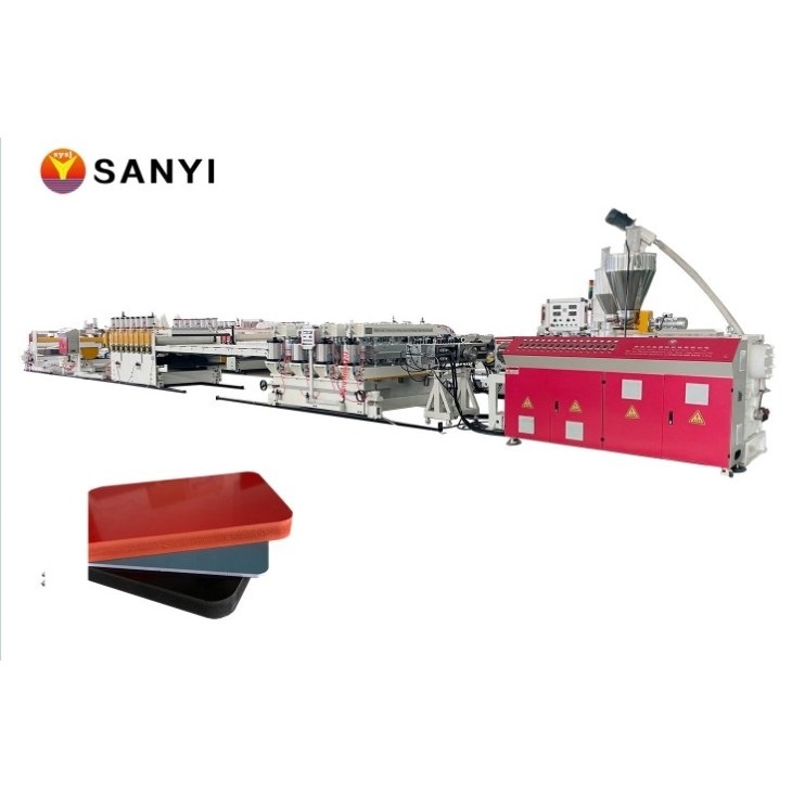 Solid PVC Foam Sheet/Panel/Plate Extrusion/Production Line, PVC board making machine