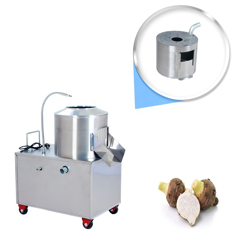 Industrial Electric Automatic Fruit&Vegetable Skin Peeler Potato Carrot Peeling Washing Machine