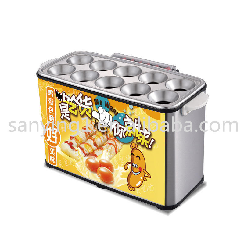 Commercial Electric Hot Dog Baked Eggs Roll Sausage Making Machine Egg Sausage Machine