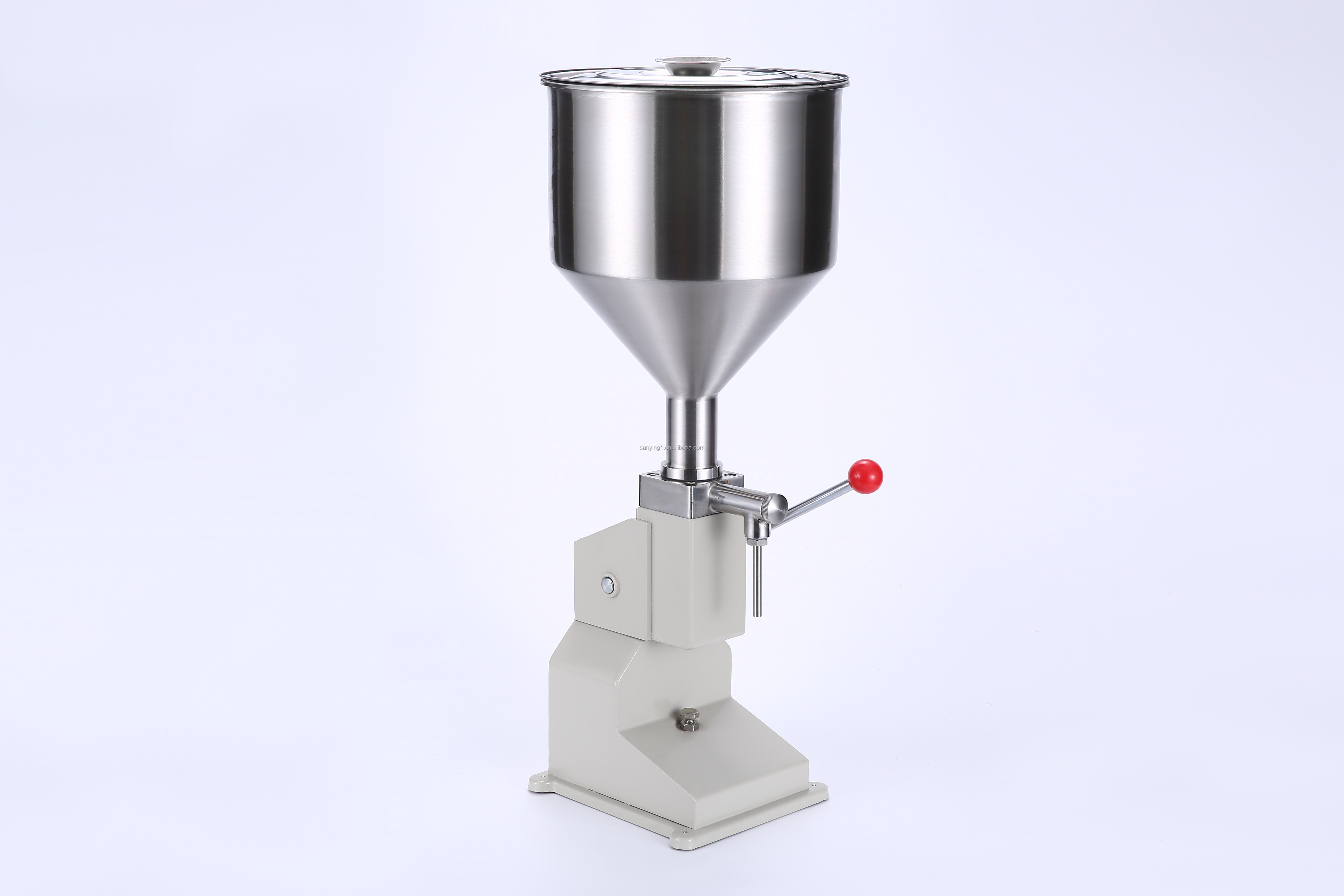 SANYING A03 manual honey water beverage cream lotion paste liquid filling machine