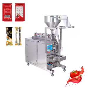 Multi-Function Automatic Peanut Butter Mayonnaise Paste Sachet Filling Sealing Packaging Machine