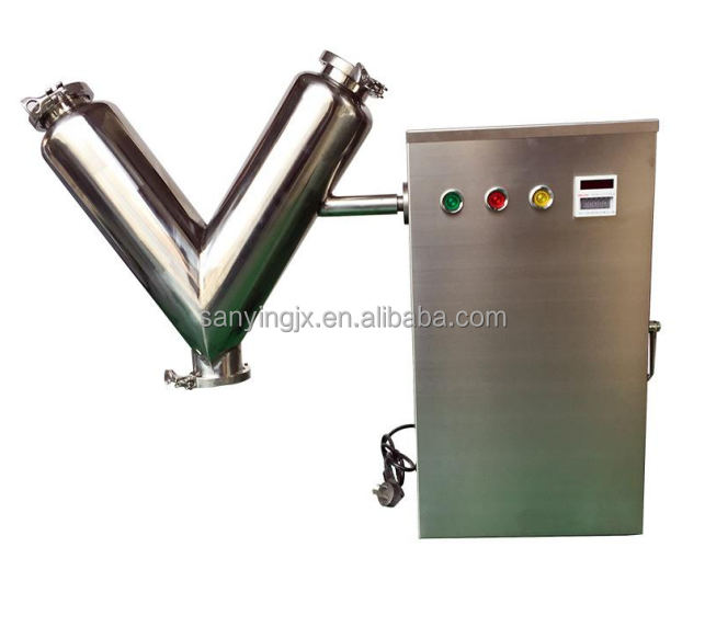 VH-8 Lab V Type Mixer Chemical Industrial Dry Spices Powder Mixer/Mixing Equipment/Blending Machine