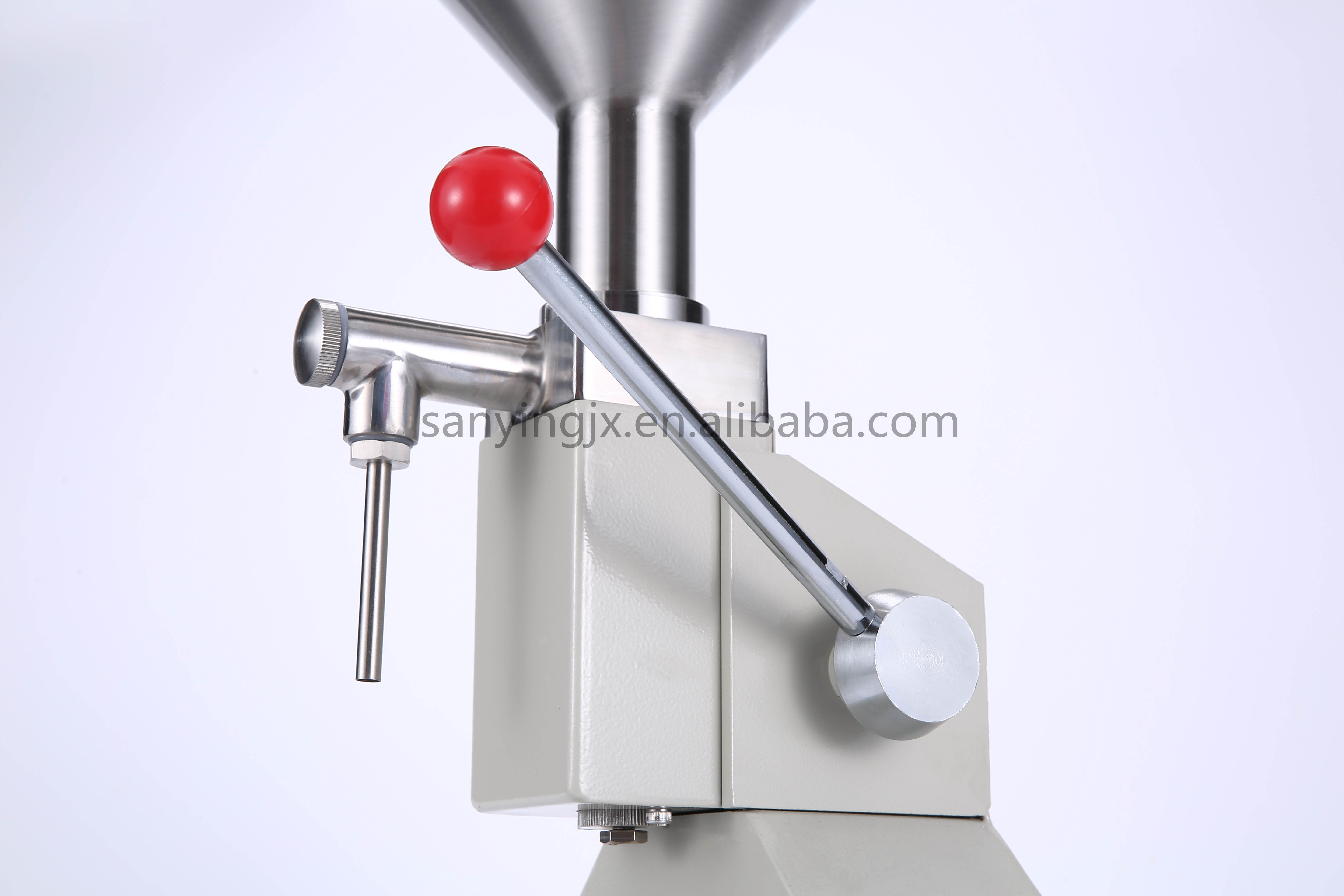 A03 High Quality Hand Pressure Essential Oil Cream Lotion Bottle Paste Liquid Manual Filling Machine