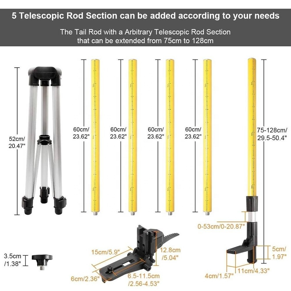 SP-1 Hot flexible aluminium extention adjustable telescopic support pole