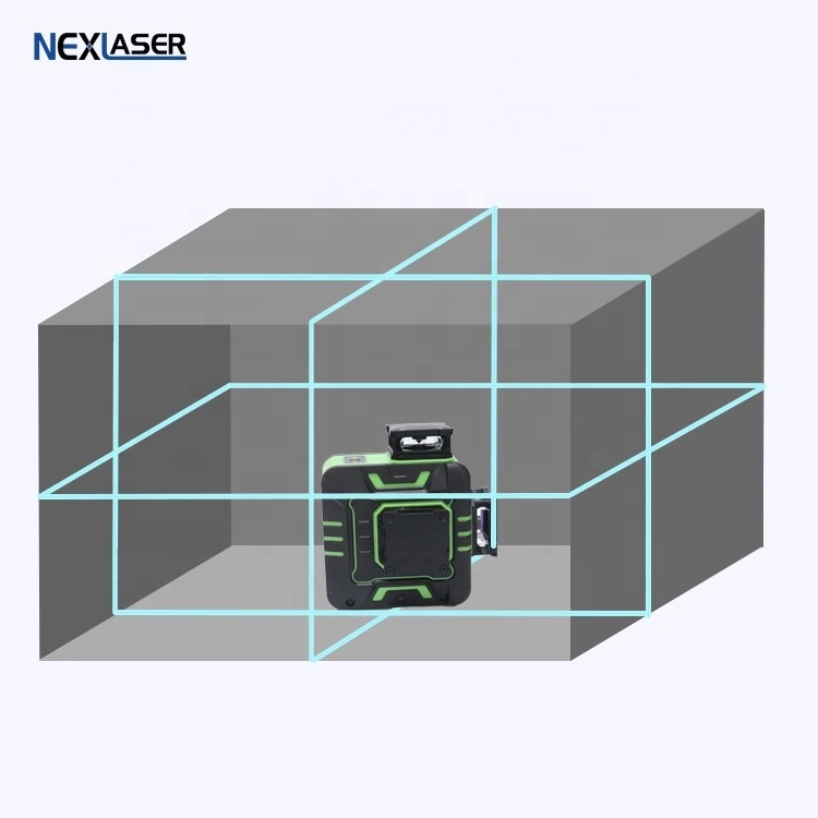 CTG160 New 3d laser level automatic green beam self-leveling 12 lines rotary laser