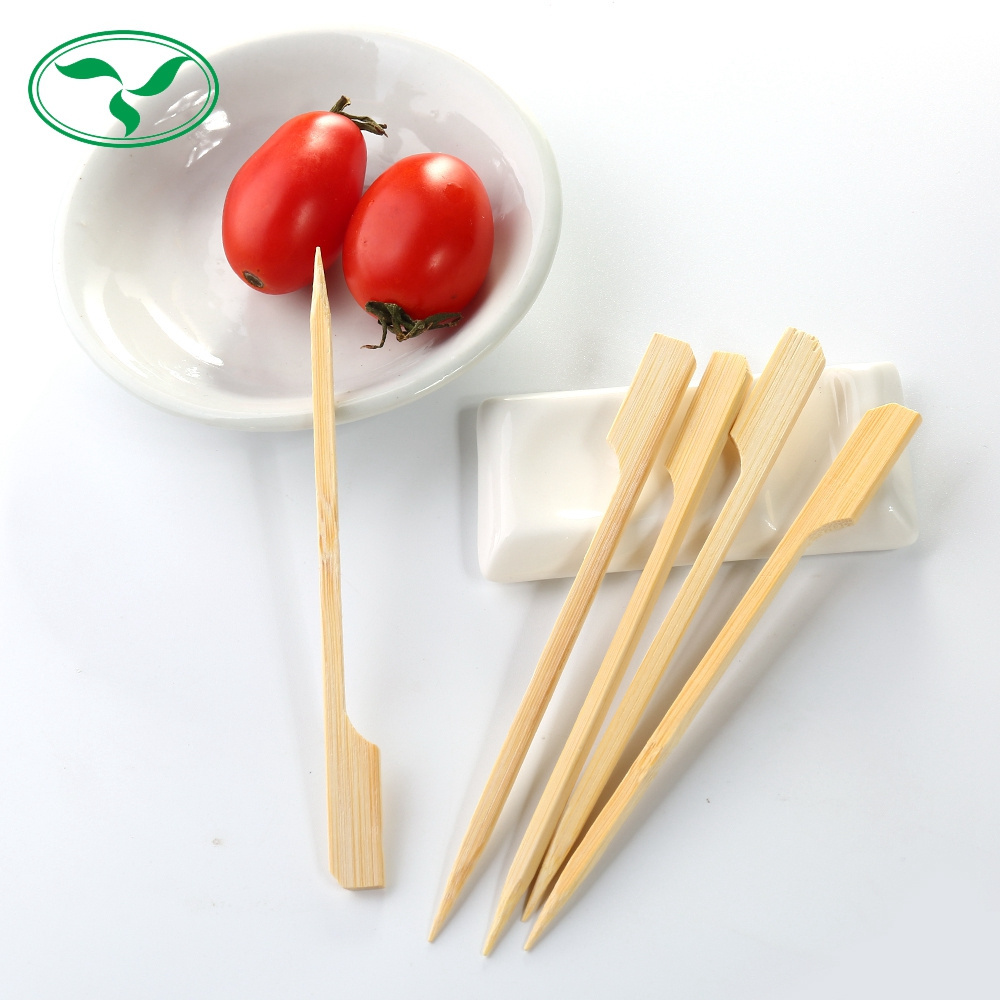 Food Grade Flat Bamboo Kebab Skewers