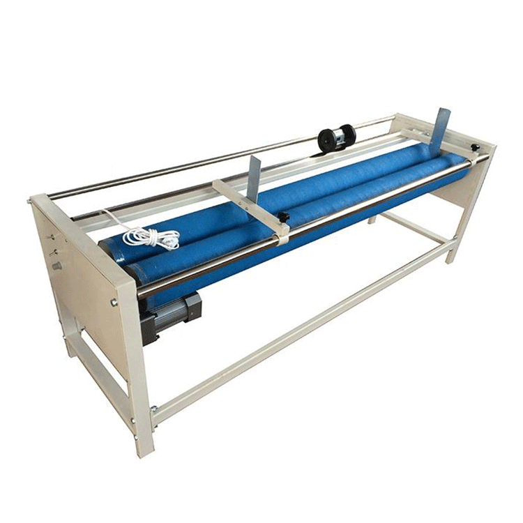 Automatic Textile Fabric Align Winding Roll Cloth Measuring Machine Fabric Rolling Winder Machine