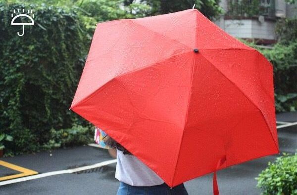 Pepper fold umbrella with case red hot chili umbrella parasol creative UV vegetable convenient pencil pepper umbrella for gift