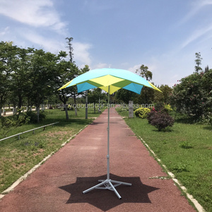 6FT New design lotus umbrella parasol durable strong windproof UVproof special with tilt beach umbrella