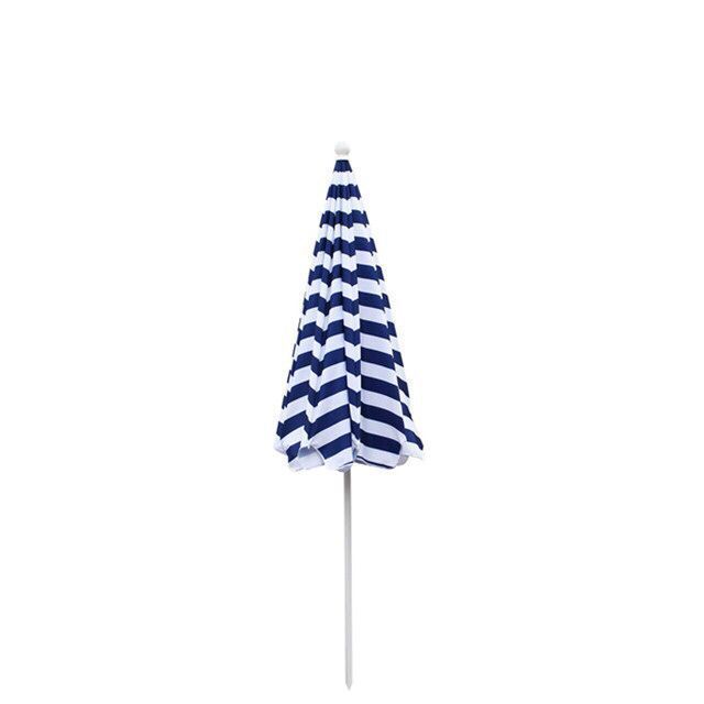 6 FT High quality Custom printed Stripe  color fabric umbrella parasol beach umbrella polyester