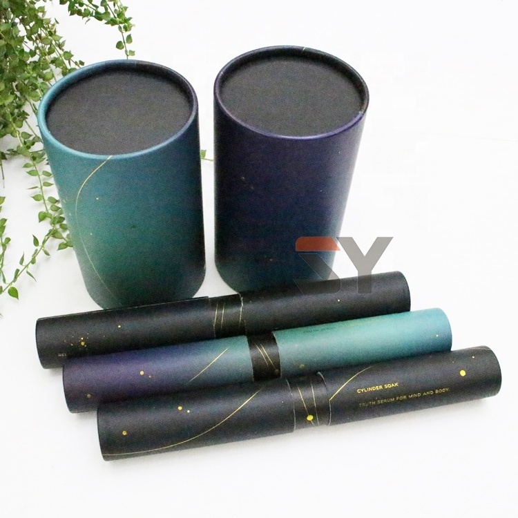 Cylinder Packing Tube Kraft Paper Can