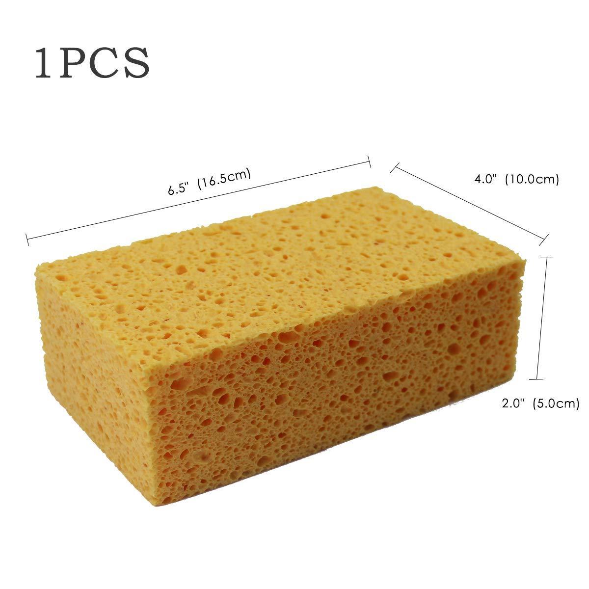 Eco Friendly Natural Large Car Washing Cleaning Sponges Boat Bail Handy Sponges Cellulose Commercial Sponges