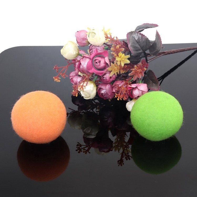 Wool Durable Needle Felt Padel Tennis Ball Pros 2Cm Dry Cleaning Felt Laundry Dryer Ball