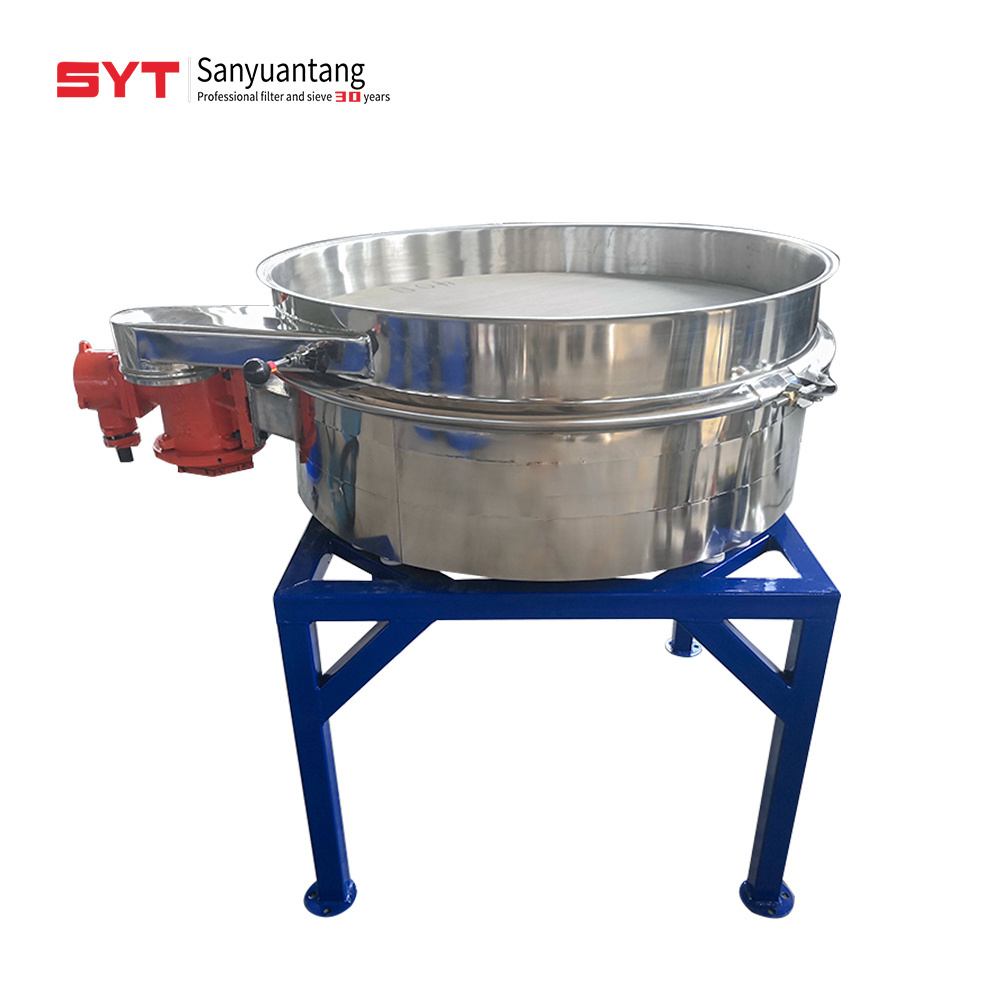 Stainless Steel Flour Sieve Machine Powder Vibrating Screen Sifter Shaker for Impurity Filter