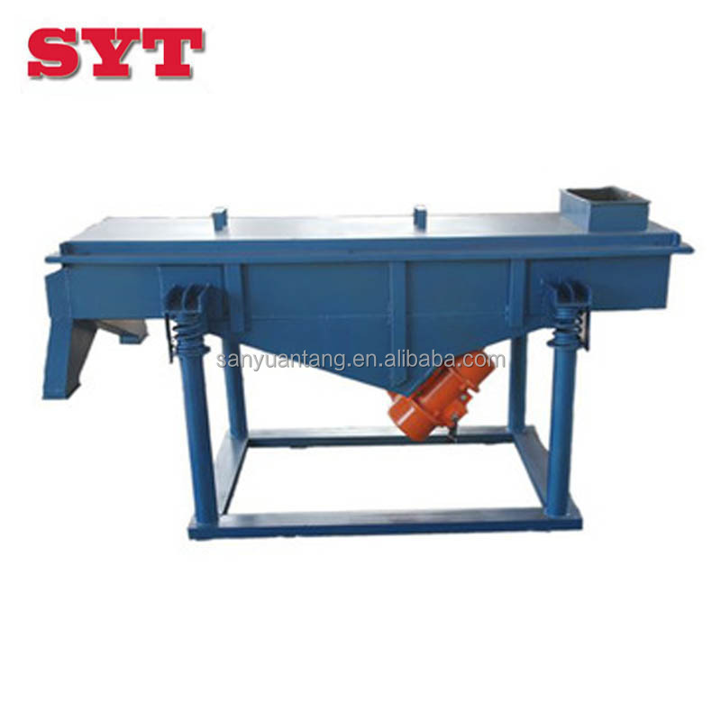 China grain separator machine linear vibrating screen for sieving various grains