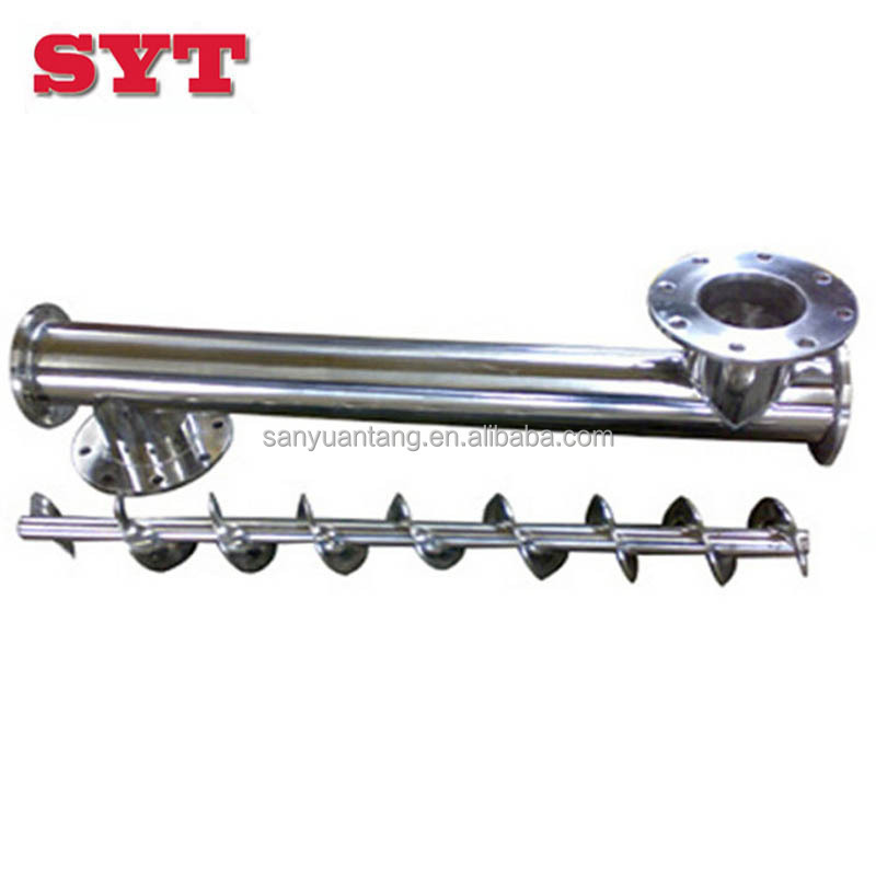 Stainless steel grain screw feeder conveyor,small grain augers,grain screw conveyor for sale