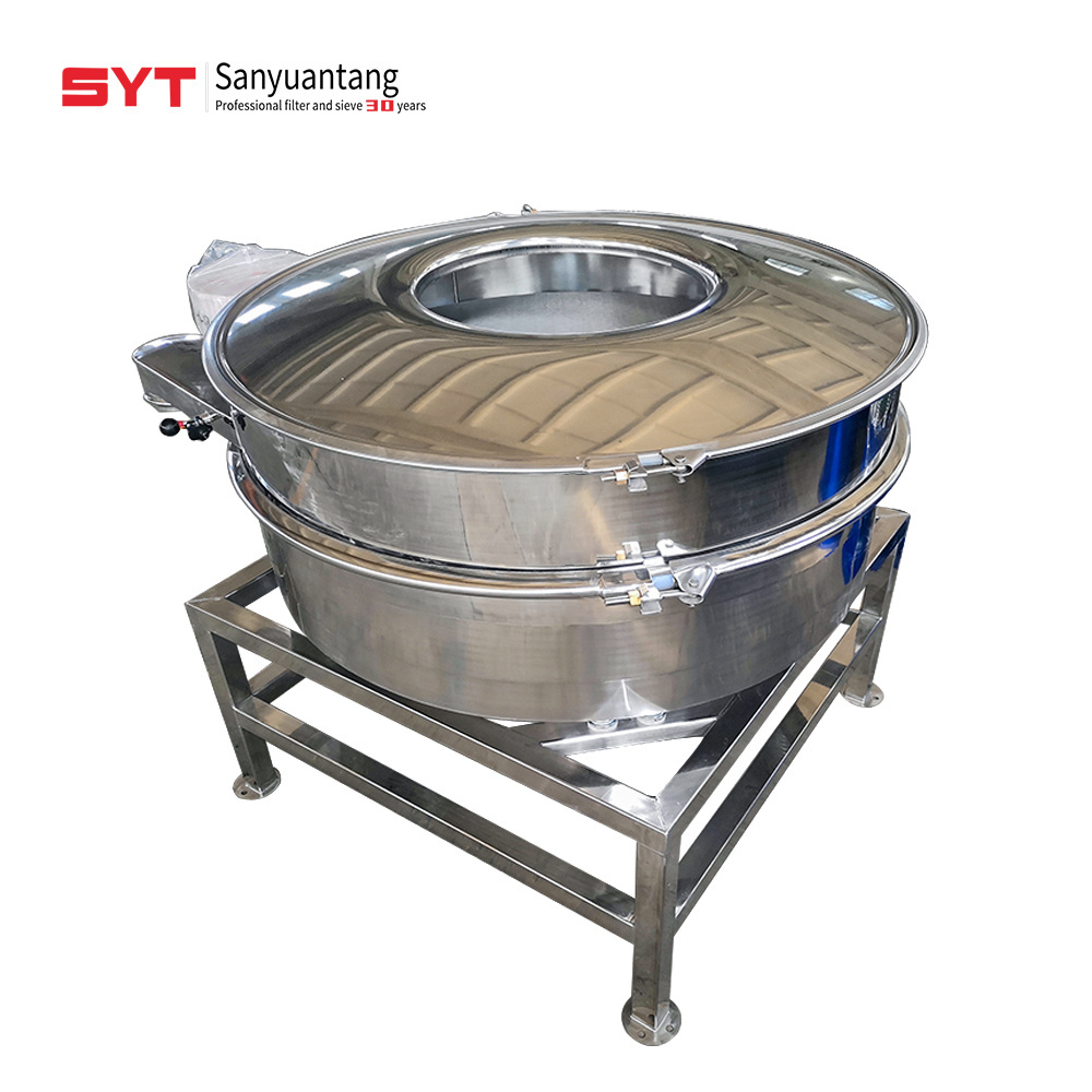 Stainless Steel Flour Sieve Machine Powder Vibrating Screen Sifter Shaker for Impurity Filter