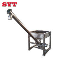 Automatic screw feeder machine screw conveyor PVC powder auger conveyor machine with hopper