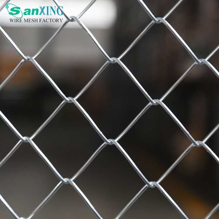 3.0 mm galvanized pvc coated mesh rolls cyclone wire chain link fence panels chain link fence