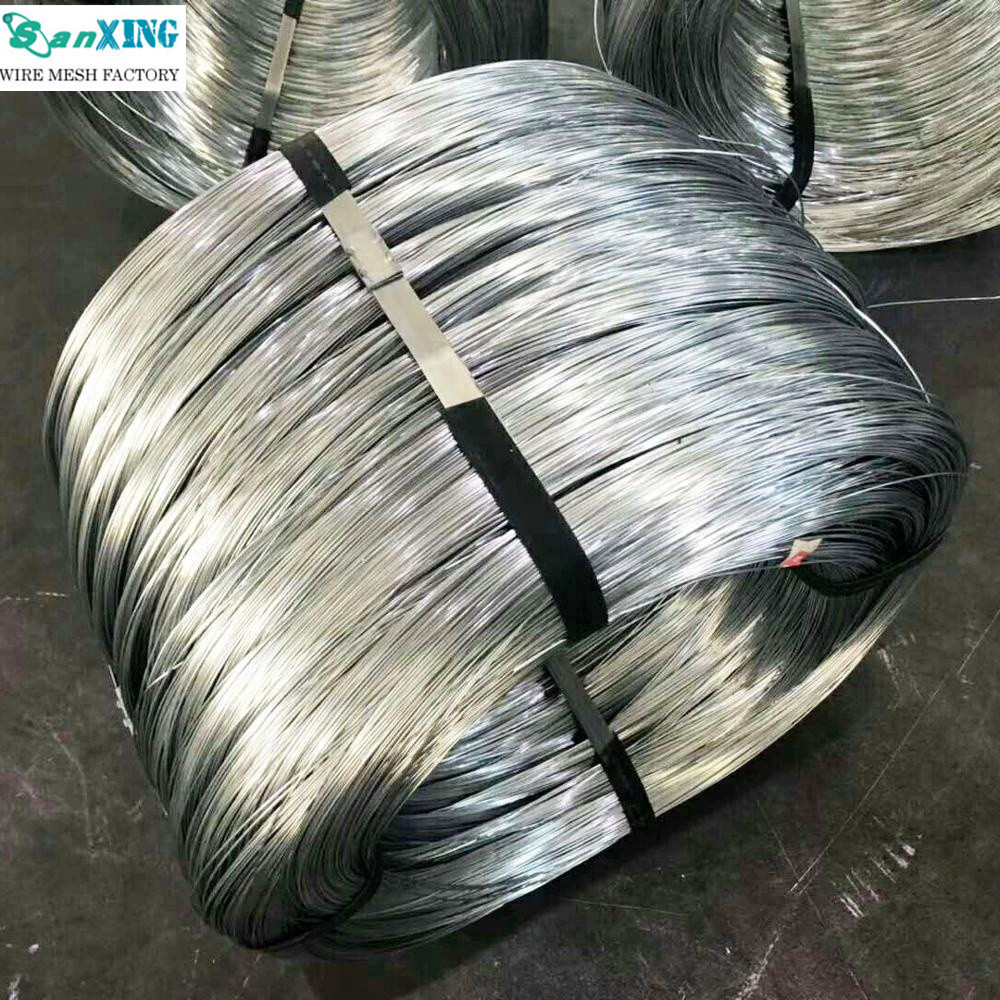 Direct factory selling galvanized wire/ gi binding wire/hot dip electro galvanized iron wire