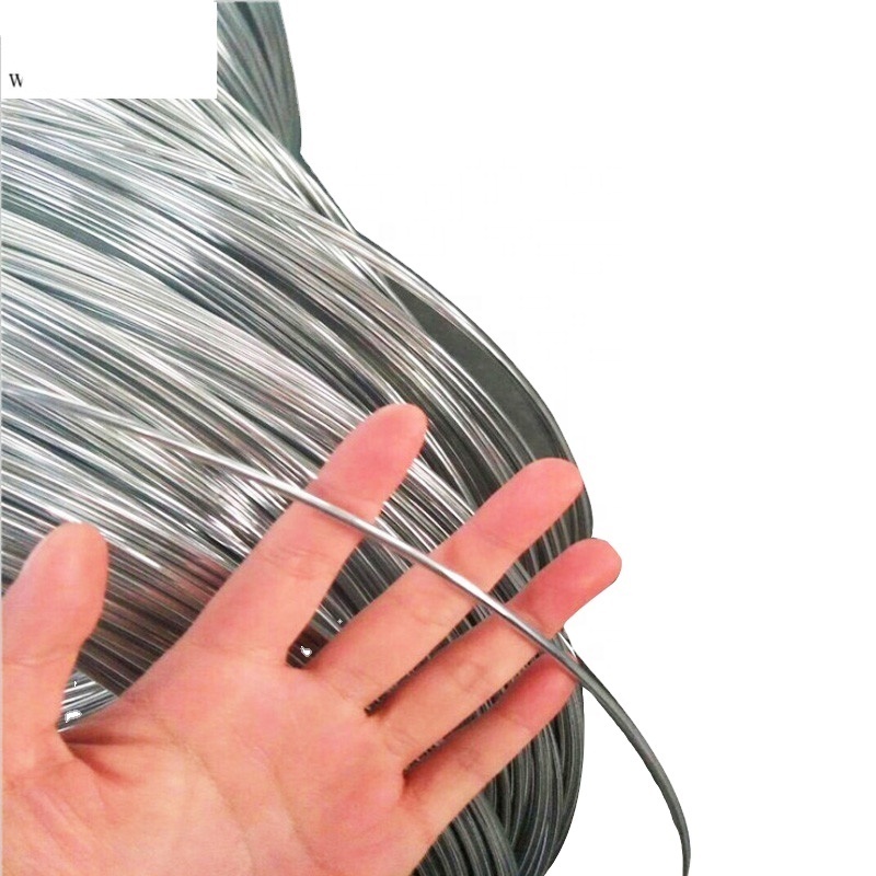 Bottom price Hot dipped galvanized steel wire 12/ 16/ 18 gauge  electro galvanized wire