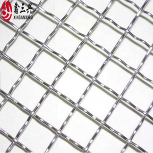 1.6x10mm Stainless Steel Corrugated Mesh Grid 304 double crimped wire mesh