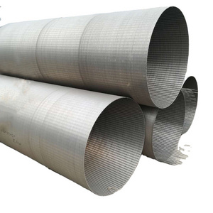 2023 sanxing//Screen Pipe Casing Slotted Liner Wedge Wire screen pipe For Water Filter Pipe