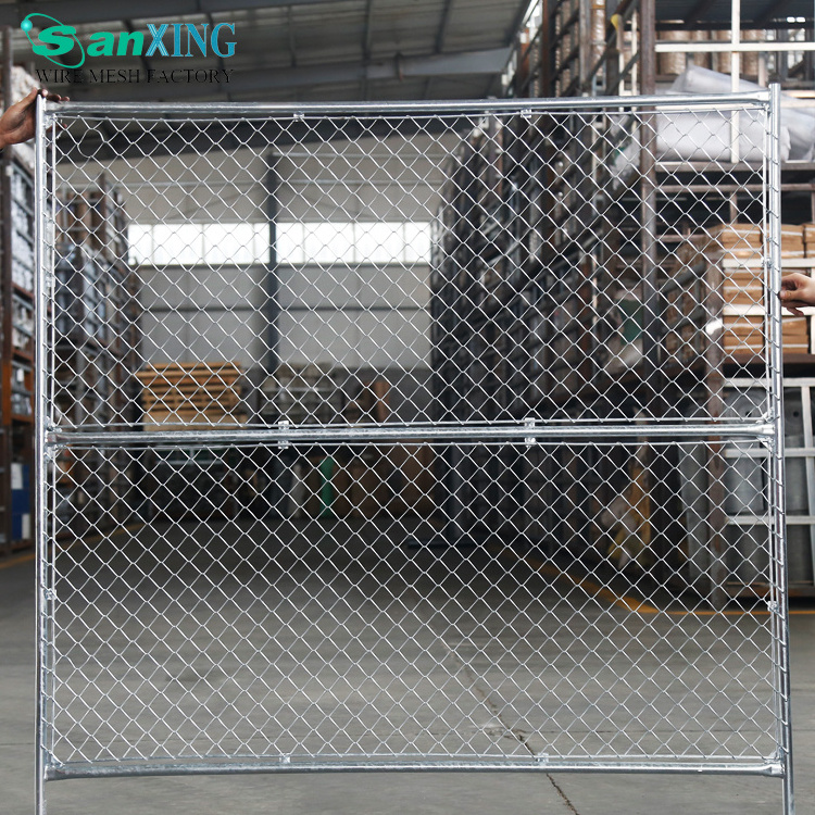 3.0 mm galvanized pvc coated mesh rolls cyclone wire chain link fence ...